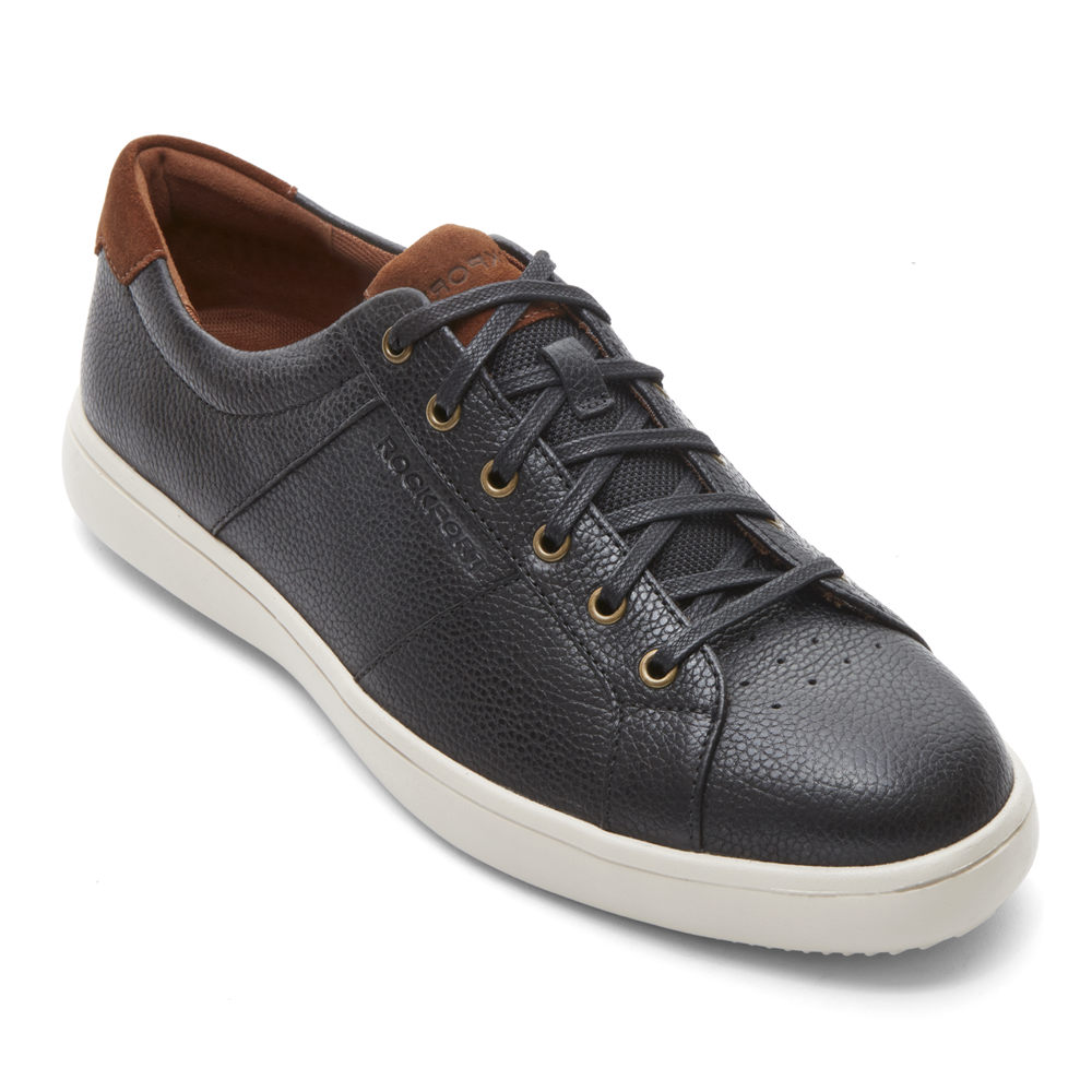 Tenis Rockport Homem Pretas - Jarvis Lace-To-Toe - 50496LNFX